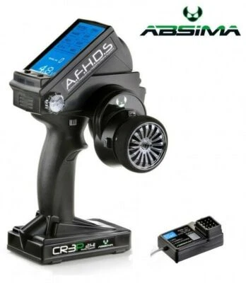 ABSIMA 3-KANAL FERNSTEUERUNG "CR3P" 2.4GHz INKL. EMPFÄNGER # 2000002 - Bild 1 von 4