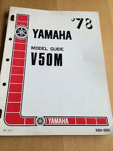 Genuine Yamaha V50M 1978 Model Guide Information Manual 90894-09009 - Picture 1 of 2