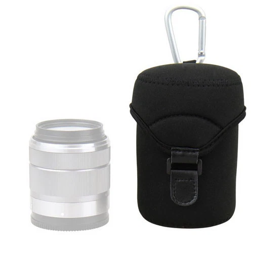 JJC JN-L Lens Case Bag Pouch For 18-55mm 60mm 1:2.8 Macro  50mm 24mm 28mm 14-42 - Image 1 of 1