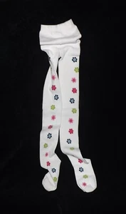 Gymboree Flower Print Tights Girl - 8-10 - Picture 1 of 7