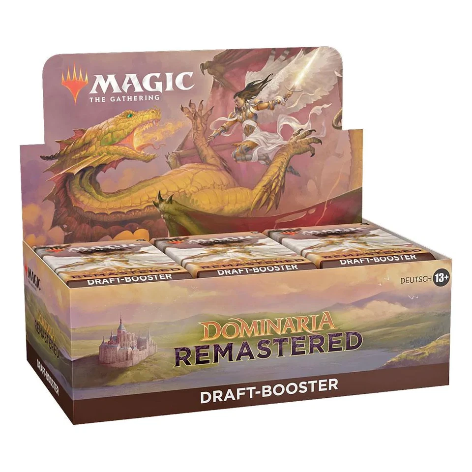 MTG Dominaria Remastered Draft Booster Display, 36 Packs, Deutsch
