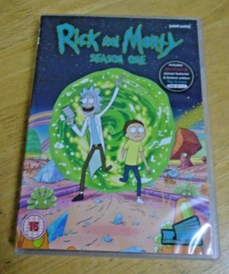 Rick & Morty - Series 1 (2013) - 2-Disc DVD - Region 2 - Rare - VGC - Picture 1 of 3