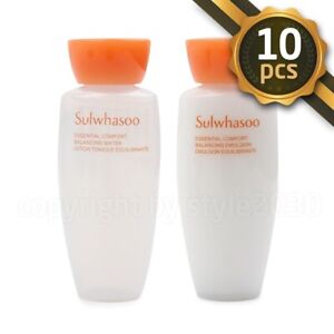 Sulwhasoo Essential Comfort Balancing Water 15ml x 5 + Emulsion 15ml x 5