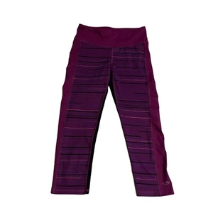 Leggings Donna XS Champion Cropped Viola X-small Activewear Fitness Palestra - Foto 1 di 9