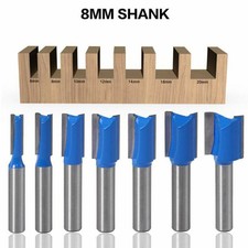 Router Bit Shank Woodworking Mini Set Straight Cutter Miter Milling Tool New Hot