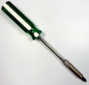 VINTAGE AT&G 77060 INTERCHANGEABLE MAGNETIC MULTI-BIT SCREWDRIVER USA SK TOOLS - Picture 1 of 13