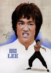 Bruce Lee - Poster 11 x 17 (ristampa) - Foto 1 di 1