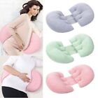 Double Wedge Pregnancy Pillow for Side Sleeper  for Belly, Waist, Back Support