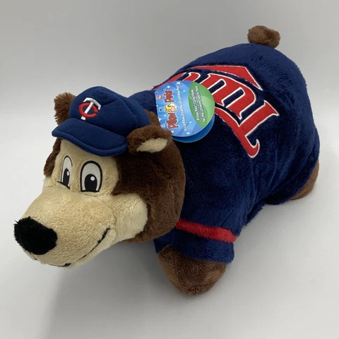 Minnesota Twins MLB Mascot T.C. Bear Pillow Pet (Used With Tags) Cover