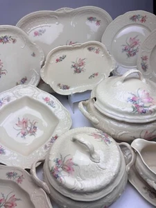 Antikes Tafelservice Rosenthal Sanssouci für 10 Personen 1920er Jahre 39 Teile - Bild 1 von 16
