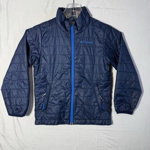 Columbia Jacket Youth Blu Omni-Heat Isolato Puffer Jacket - Taglia XS - Foto 1 di 10