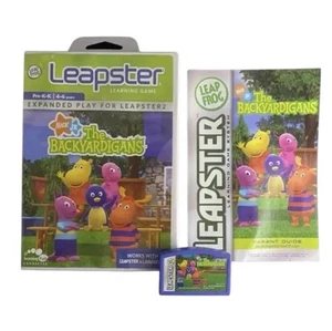 Leap Frog Leapster THE BACKYARDIGANS Letters Phonics Shapes & Matching Games - Picture 1 of 4