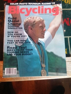 Vintage December 1979 Bicycling Magazine  - Image 1 of 4