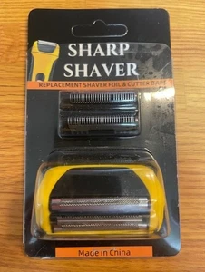 Lámina de repuesto y cortadores de afeitadora Sharp Shaver amarilla a prueba de vida para serie 7061 - Imagen 1 de 2