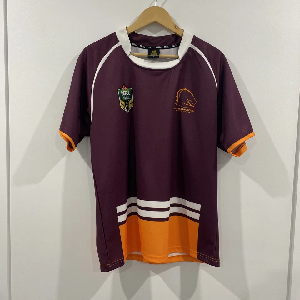 2004 NRL Brisbane Broncos Rugby Union Jersey Mens Shirt Sport Rare Size S - Image 1 of 4