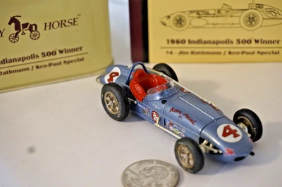 1/43 Hobby Horse 433 1960 Indianapolis winner #4 driven by Jim Rathmann - Image 1 of 3