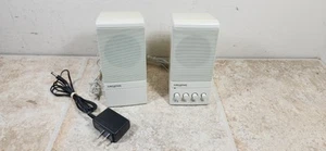 Altavoces de escritorio Creative Sound Blaster SBS20 vintage con adaptador probado - Imagen 1 de 11