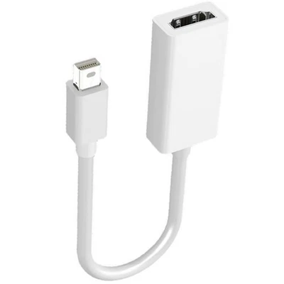 Mini DP Thunderbolt To HDMI Cable Converter 4K For MacBook Air/Pro Surface Pro - Image 1 of 4