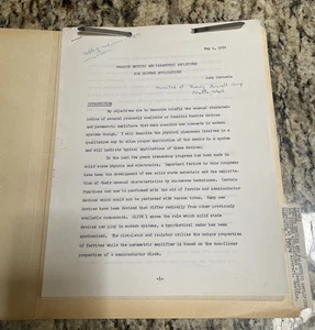 Ferrite Devices & Parametric Amplifiers Boeing Aircraft 1959 - Bild 1 von 8