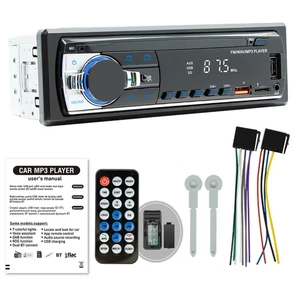 1 DIN Autoradio mit Bluetooth Freisprech USB SD TF Aux IN FM BT MP3 Player - Bild 1 von 17