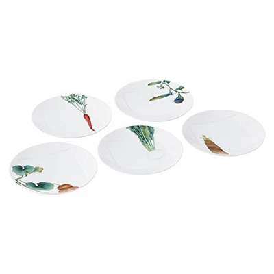 Noritake Plate Set of 5 15.5cm Kyoka Shunsai Design Microwave and Dishwasher - Image 1 of 3