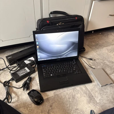 Dell Lat. E6500 Core 2 Duo P8600 2.40GHz 4GB RAM 160GB HDD Win 7 New Battery - Image 1 of 4