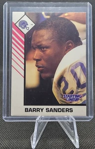 1993 Startaufstellung Karte Barry Sanders HOF Detroit Lions  - Bild 1 von 2