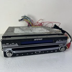 REPRODUCTOR DE CD DVD ESTÉREO PARA AUTOMÓVIL RIPSPEED DV720 SIN CONTROL REMOTO SIN PROBAR - Imagen 1 de 7