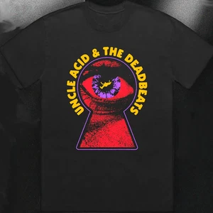 Uncle Acid & the Deadbeats Band Schwarz T-Shirt Vintage Kurzarm S-5XL 1U512 - Bild 1 von 3