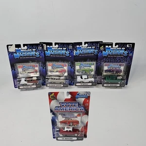 Lot Of 5 Muscle Machines 1:64 Diecast Cars NEW - Picture 1 of 6
