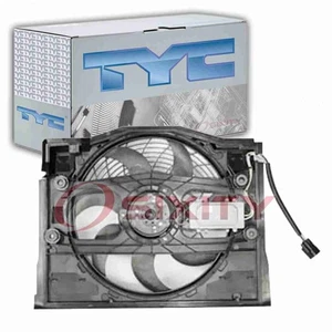 TYC AC Condenser Fan Assembly for 2001-2005 BMW 325Ci Heating Air pl - Picture 1 of 5