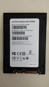 ADATA SP600 256 GB 2.5 in SATA III Solid State Drive ASP600SS-256GM - Picture 1 of 3