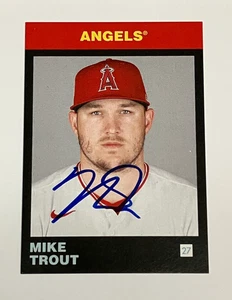 2021 Topps MIKE TROUT Signed Autographed card #5 - Picture 1 of 2