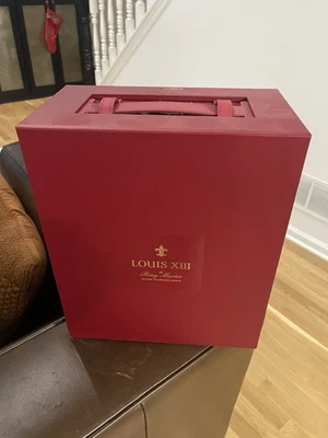 Remy Martin Luis XIII (13) Botella Vacía 750 ml con Caja Bacarat Top Excelente Con Foto 1 de 4