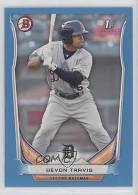 2014 Bowman Prospects Blue /500 Devon Travis #BP33 - Image 1 of 2