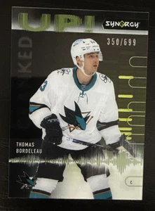 Synergy 2022-23 con manivela RC #CUTB Thomas Bordeleau #D/ 699- Sharks Comets - Imagen 1 de 1