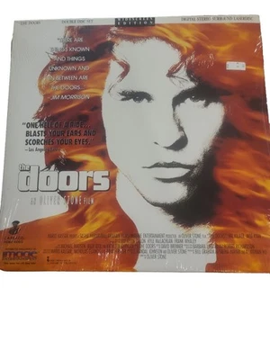 The Doors Oliver Stone VAL KILMER New Sealed 1991 Laserdisc Movie MINT - Image 1 of 4
