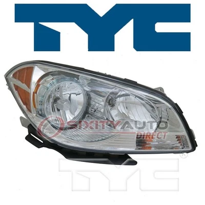 TYC Right Headlight Assembly for 2008-2012 Chevrolet Malibu Electrical oa - Image 1 of 4