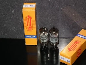 Dos piezas 6GH8A ECF82 EI-Philips Platinum par emparejado nuevo en caja Dynaco ST-70 mod - Imagen 1 de 10