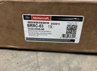 Rotor de freno trasero BRRC-63 NUEVO OEM Ford F-150 2012-2020 Foto 1 de 4