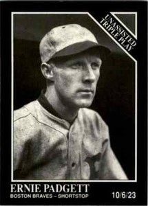 1991 CONLON COLLECTION - TSN - #206 ERNIE PADGETT - BRAVES -