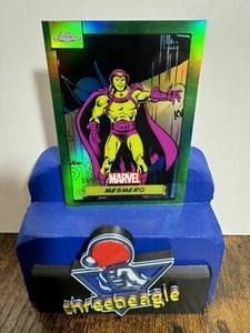 2024 Topps Chrome Marvel #129 Mesmero rifrattore verde /99 - Foto 1 di 3