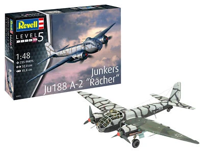 Junkers Ju188 A-2 Racher 1:48 Plastic Model Kit REVELL - Immagine 1 di 3
