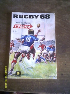 CAHIER DE L EQUIPE RUGBY 1968 - Imagen 1 de 3