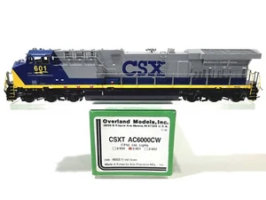 Overland OMI CSX GE AC6000CW CSX Transportation #601 HO Brass Model #6553.1 - Picture 1 of 14
