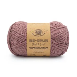 (1 Skein) Lion Brand Yarn 843-141Q Re-Spun Thick & Quick Yarn, Cameo - Picture 1 of 6