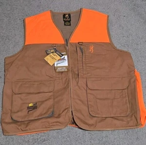 Browning Upland Game Bird Hunting Vest Mens Size XXXL 3XL Pheasants Forever New - Picture 1 of 4