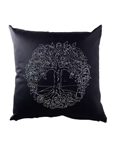 Yggdrasil VI Cushion Pillow Arsen Celtic Irminsul Tree Loki Of Life Of Thor Odin - Picture 1 of 1
