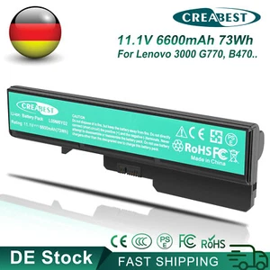 11.1V 73Wh 121000938,121000992 Bateria do Lenovo IdeaPad B470 G460 V360 Z370 V360 - Zdjęcie 1 z 12