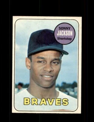 1969 SONNY JACKSON OPC #53 O-PEE-CHEE BRAVES *G6239 - Image 1 of 2
